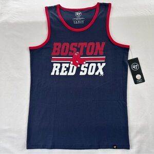 NWT ‘47 Boston Red Sox Atlas Blue Tank Top Men’s Medium Sleeveless MLB